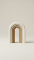 Arch Candle Minimalist Shape