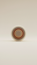 Sphere Candle Refined Surface